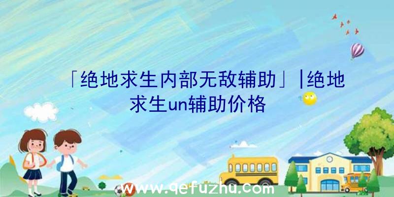 「绝地求生内部无敌辅助」|绝地求生un辅助价格